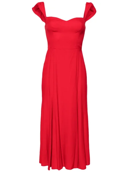 Rochie midi Reformation până la genunchi de costum roșu