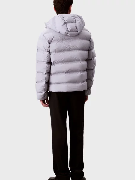 Стьобаний пуховик Calvin Klein сірий