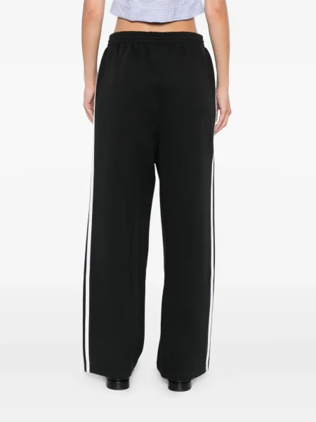 Панталон Adidas на райета изрязани кафяво