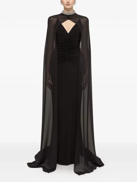 Rochie maxi Nissa de costum negru
