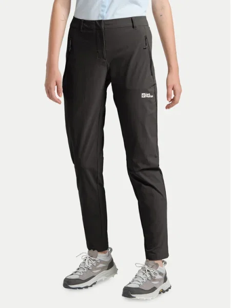 Панталон за спортове на открито Jack Wolfskin Hikeout черно