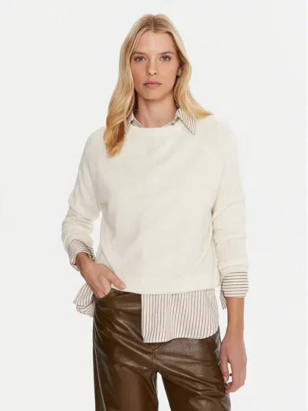 Marella Sweter Tesa biały