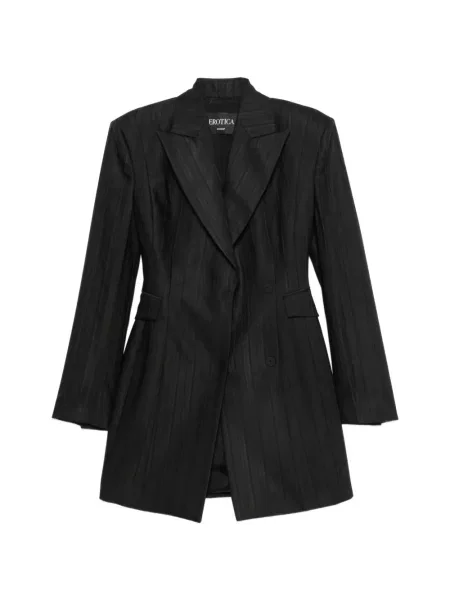 Rochie mini Dondup cu două rânduri de nasturi negru