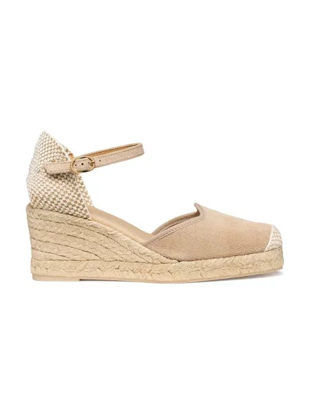 Geox sandale wedges pentru femei D GELSA LOW bej
