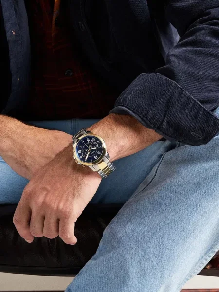 Годинник Fossil сірий