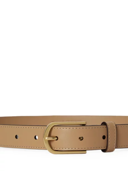 Cu centură curea Lauren Ralph Lauren din piele cu cataramă