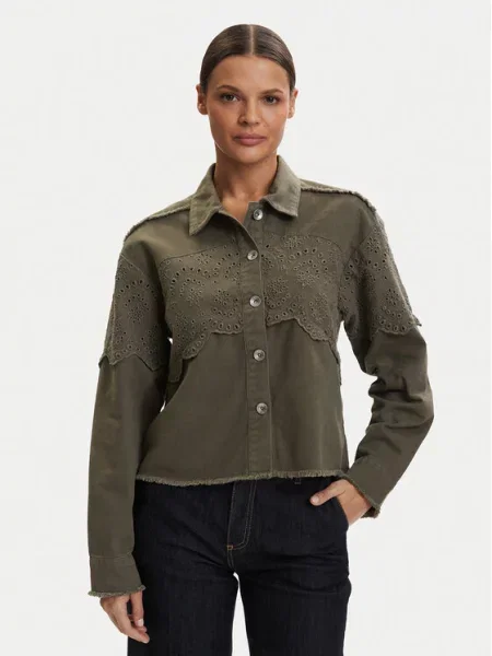 ONLY Демісезонна куртка Elena зелений