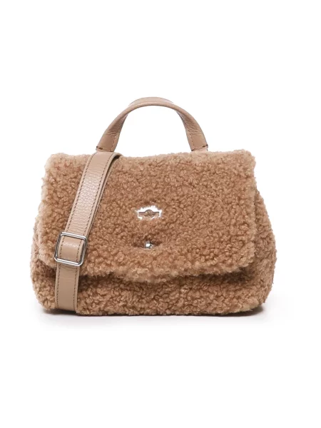 Futro torebka Zanellato brązowa