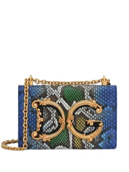 Torebka crossbody dziecięca Dolce And Gabbana niebieska