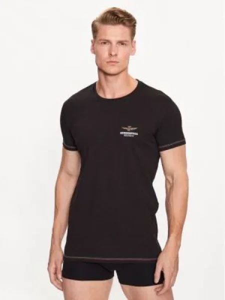 Póló Aeronautica Militare fekete