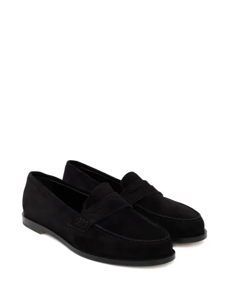 Pantofi loafer Manolo Blahnik negru