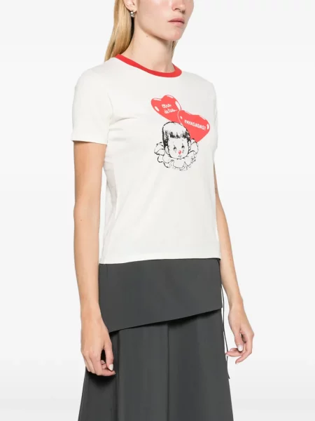 Tricou Willy Chavarria alb
