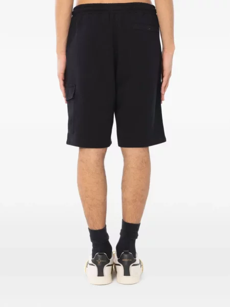 Pantaloni scurți cargo Mc2 Saint Barth cu cordon negru