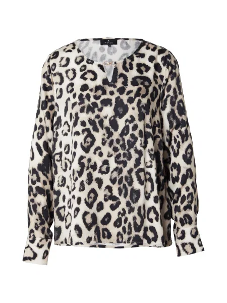 Monari Bluza sepija / crna / prljavo bijela