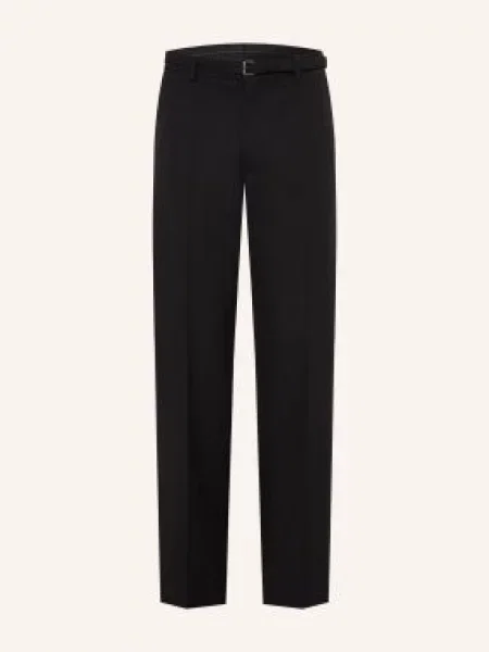 Dries Van Noten Spodnie Preston O Regularnym Kroju schwarz czarne