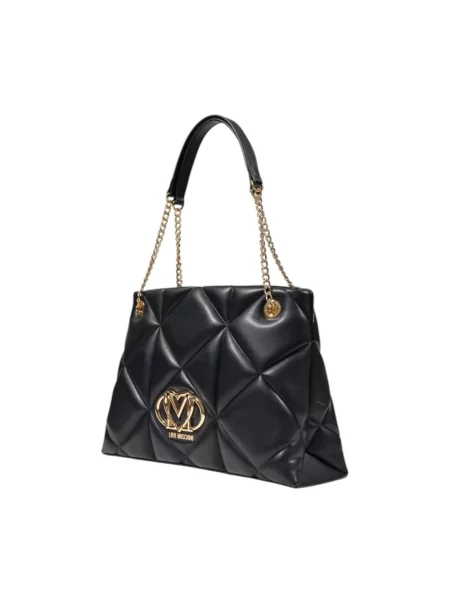 Torebka Love Moschino pikowana czarna