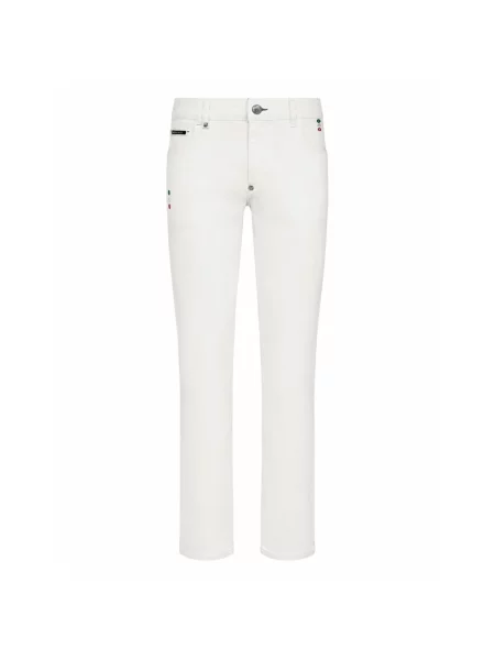 Jeansy Philipp Plein białe