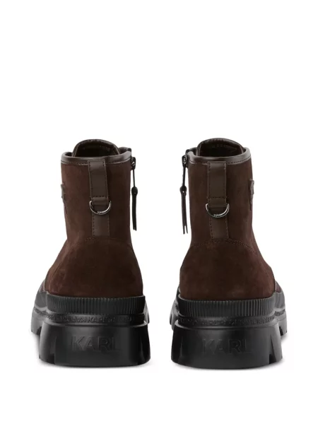 Botine Karl Lagerfeld maro