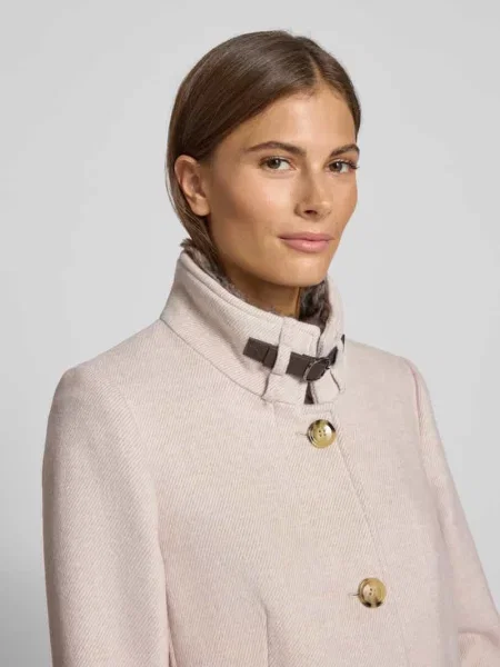 Płaszcz o kroju regular fit z dodatkiem wełny Christian Berg Woman Selection