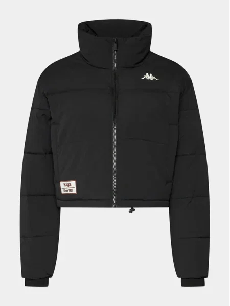 Kappa Geacă de iarnă Authentic Gasita Oversize negru