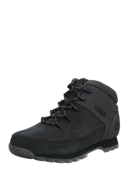 Botine Timberland cu șireturi negru