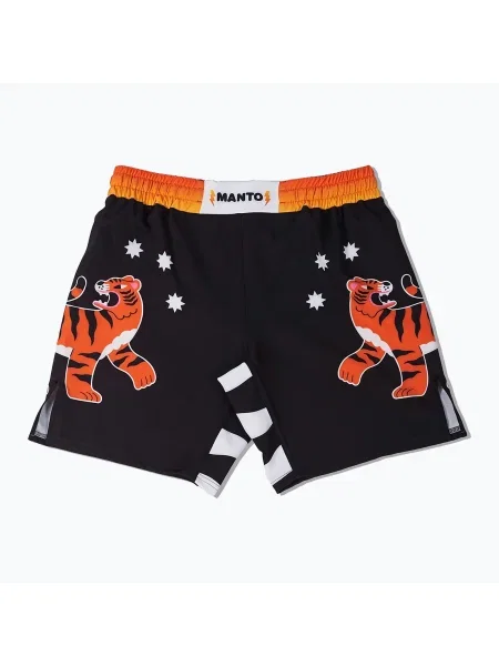 MANTO Тренировъчни шорти Tiger's Tail черни