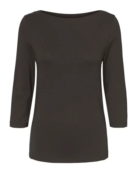 Vero Moda Maternity Majica VMMPanda temno rjava