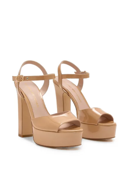 Sandale Stuart Weitzman din piele cu platformă