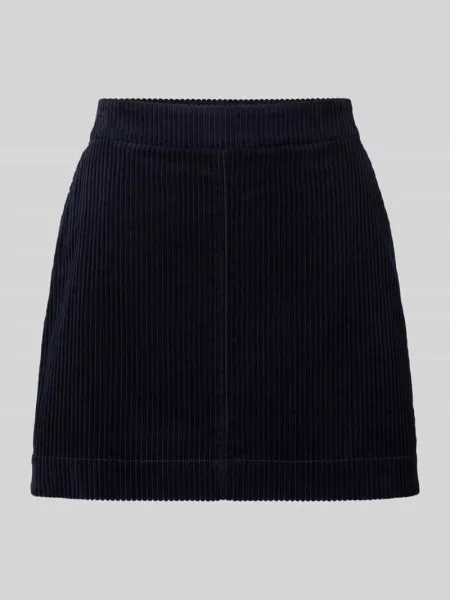 Spódnica sztruksowa o długości mini Jake*s Studio Woman granatowa