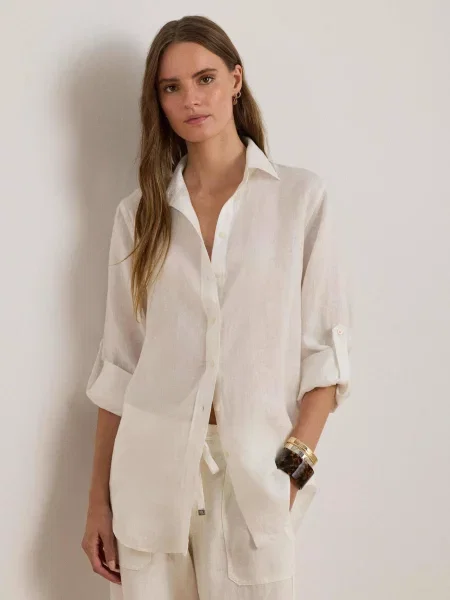 LAUREN RALPH LAUREN De in cămașă alb
