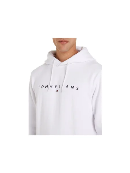 Geacă de blugi Tommy Hilfiger cu autograf alb