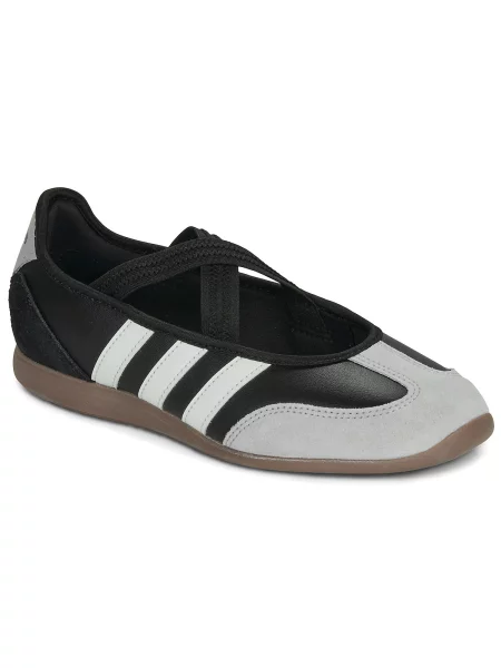 ADIDAS SPORTSWEAR Odprte balerinke Barreda siva bela črna