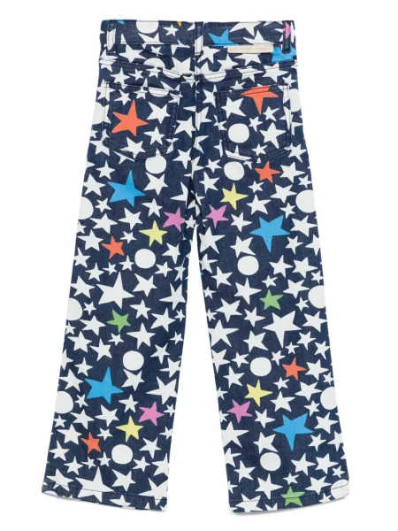 Spodnie dziecięce Stella Mccartney niebieskie