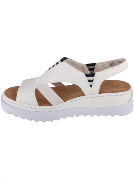 Pantofi Rieker alb