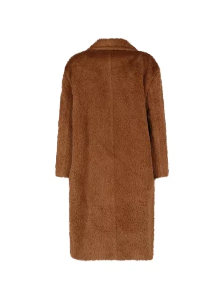 Palton Max Mara cu două rânduri de nasturi maro