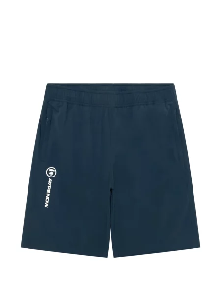 Pantaloni scurți Aape By A Bathing Ape cu imagine albastru
