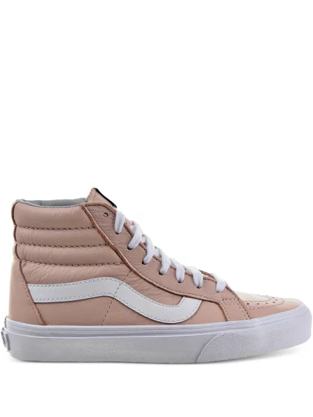 Bőr sneaker Vans rózsaszín