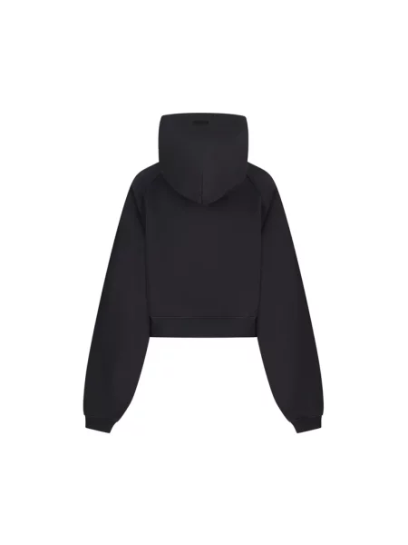 Bluza z kapturem Fear Of God o skróconej długości czarna
