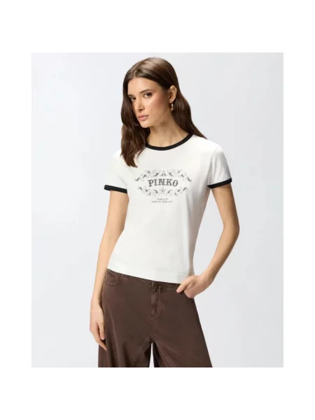 Pinko t-shirt biała