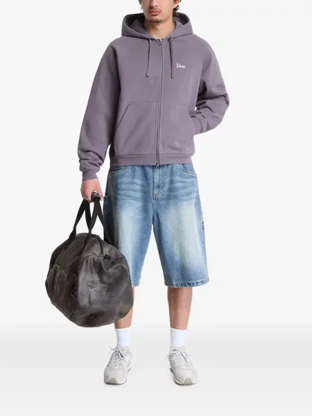 Pantaloni scurți din denim Dime albastru
