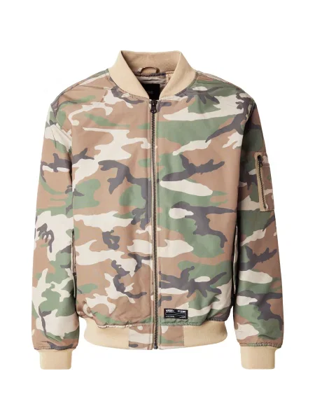 VANS Prehodna jakna Copley ecru / svetlo rjava svetlo zelena siva