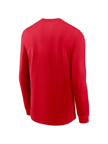 Lung tricou Nike cu buline din fleece negru