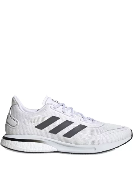 Sneakerși Adidas Solar cu șireturi cu dungi din dantelă negru