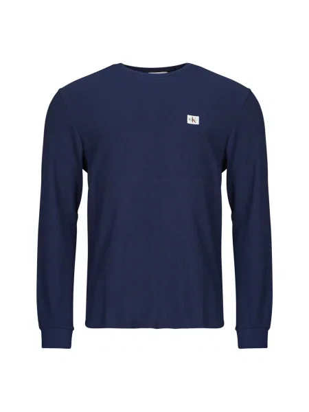 Tricou Calvin Klein Jeans albastru