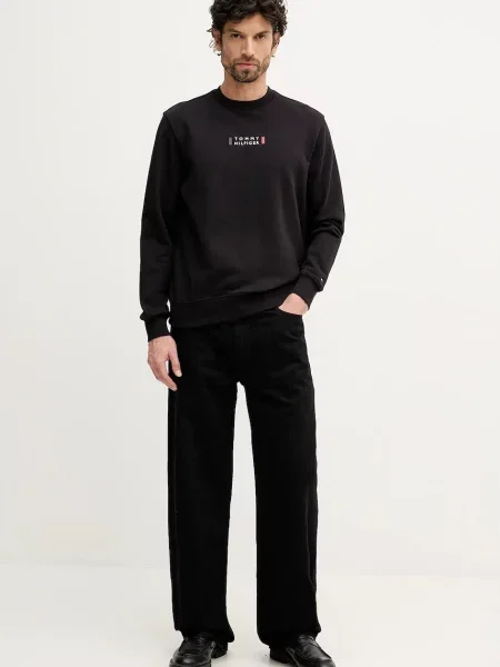 Tommy Hilfiger μπλούζα μαύρο