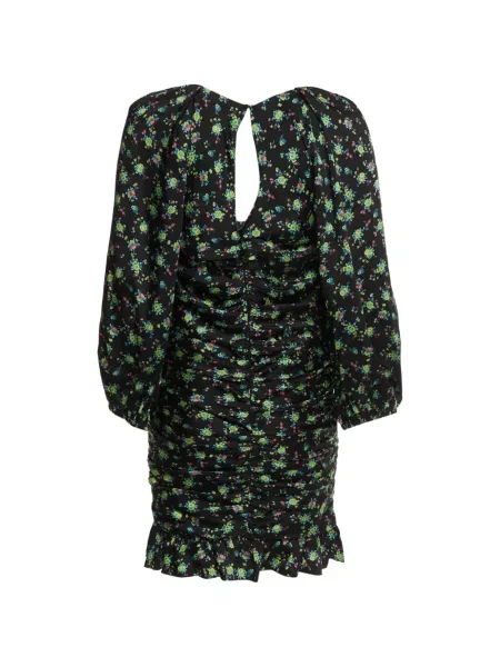 Rochie mini Sandro cu model floral cu imagine negru
