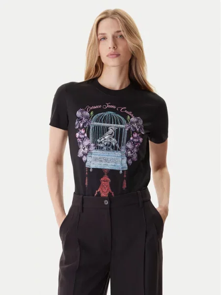 Versace Jeans Couture Футболка чорний