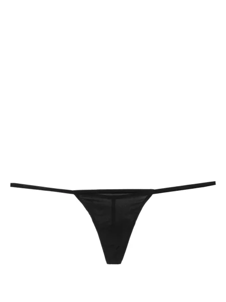 Chiloți tanga Maison Close negru