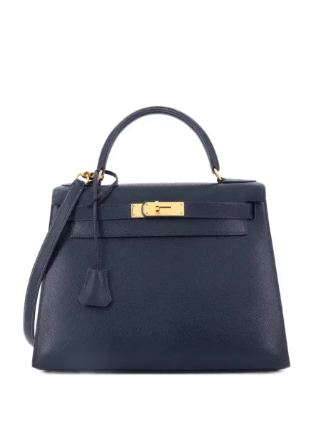 Satchel torba Hermès Pre-owned plava