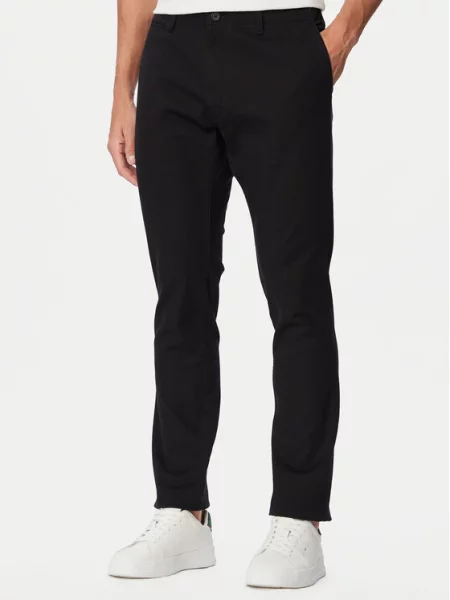 Chino kalhoty Tommy Jeans černé
